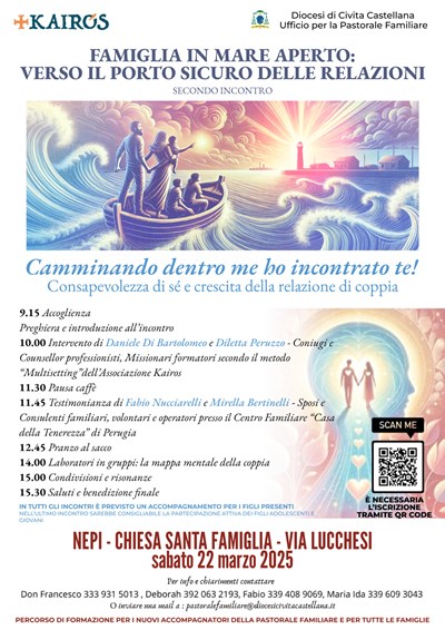Famiglia in mare aperto: verso il porto sicuro delle relazioni 22/03/2025